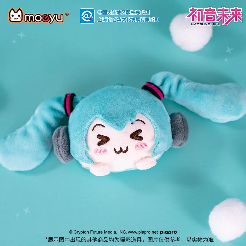 Originale Moeyu Hatsune Miku Card Photo Storage Vocaloid Peluche Cartoon Porta carte Portafoglio Porta carte Anime Accessori