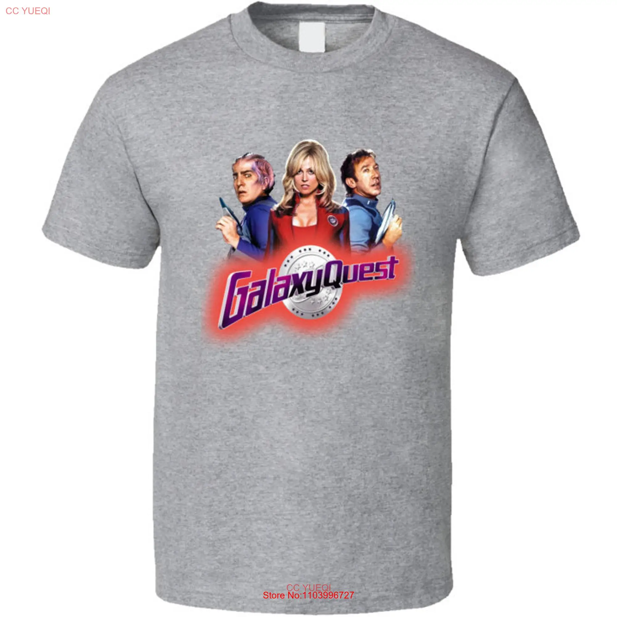

Galaxy Quest Retro 90's Sci Fi Movie T Shirt long or short sleeves