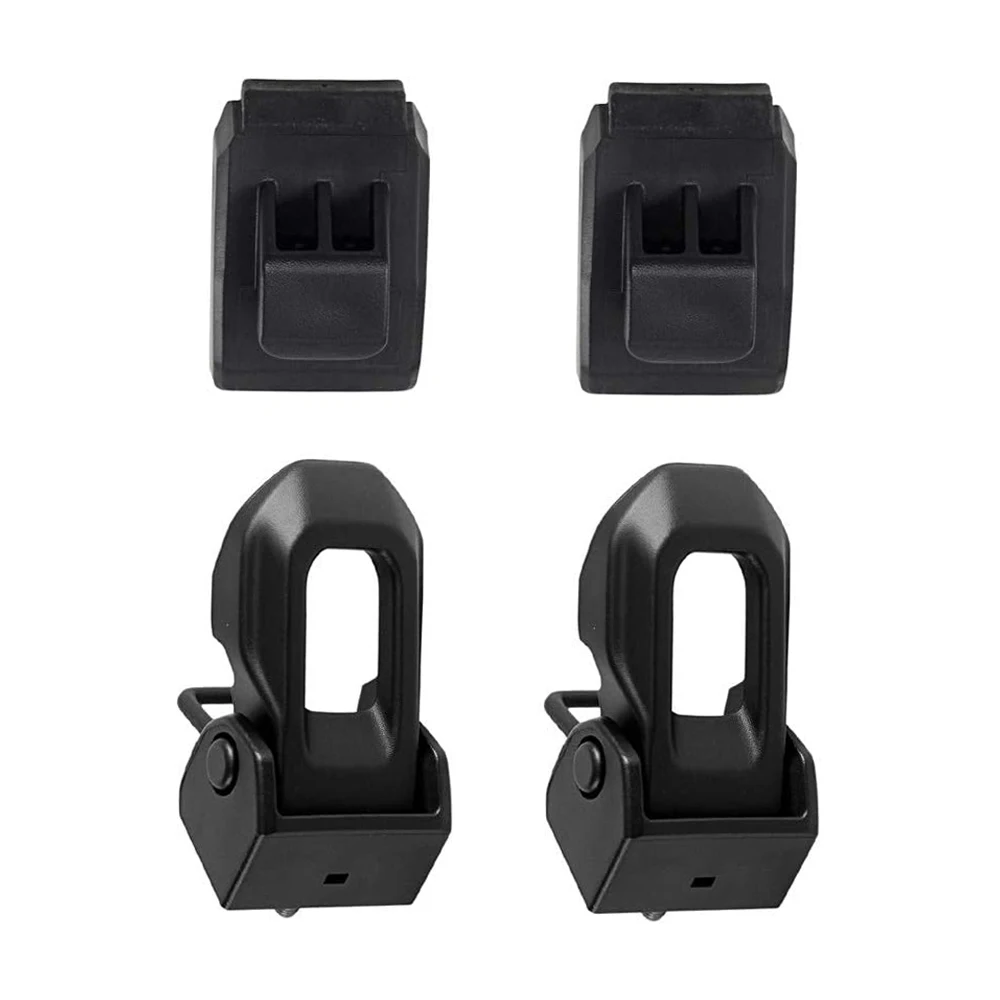 2pcs Car Locking Hood Catch Latches with Accessories Fit for Jeep Wrangler Jk JL 2007-2018 Auto Exterior Accessories