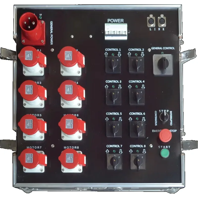 

HGK-G 8-Way Electric Controller with Wireless Remote for Stage Lifting New Condition Metal Material Chain Sling Type for Hotels