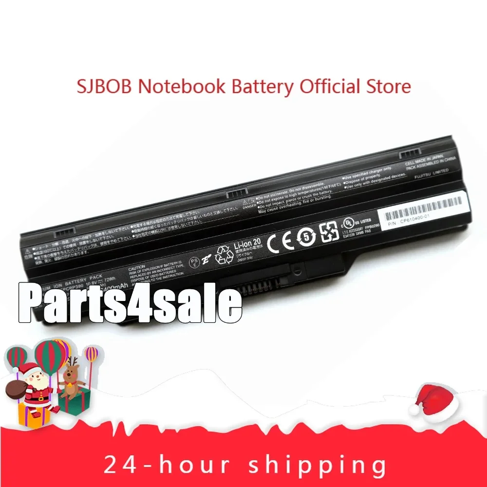 2025 New  FPCBP390 FPCBP391 FPCBP392 Battery for Fujitsu LifeBook SH782 Series laptop battery