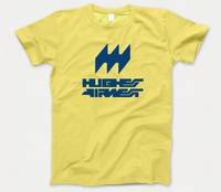 Hughes Airwest T Shirt 602 Retro Yellow