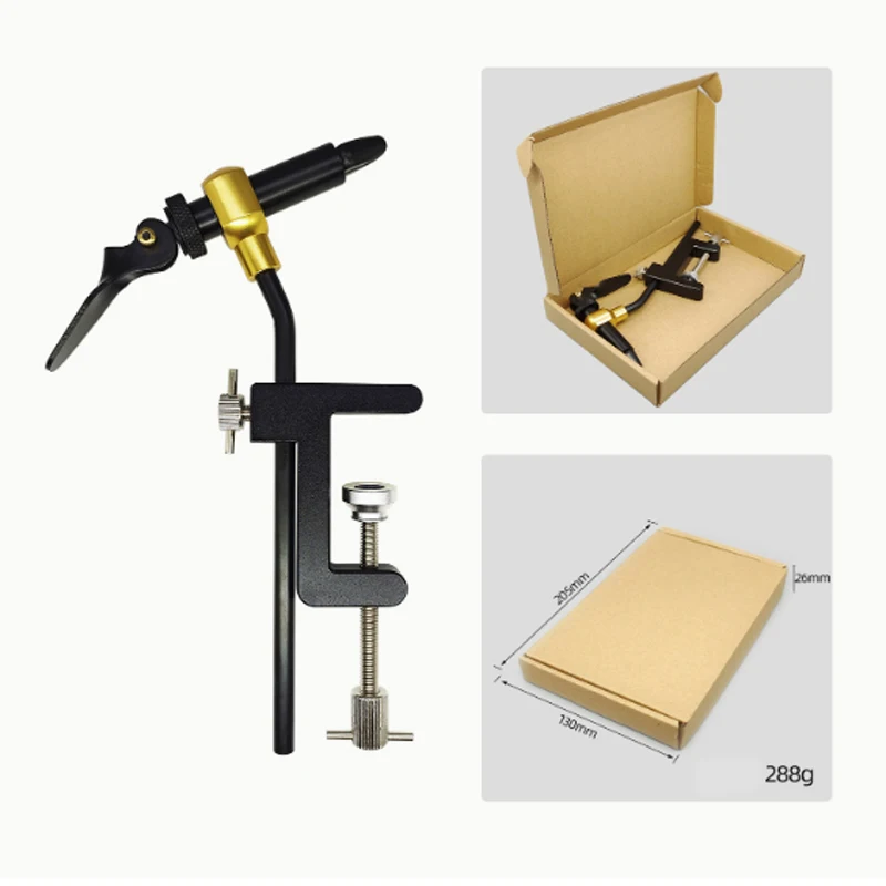 

Fishing Flies Tying Tool Fly Tying Vise Flies Tying Tool DIY Lure Making Teasers Tool Fishing Accessory