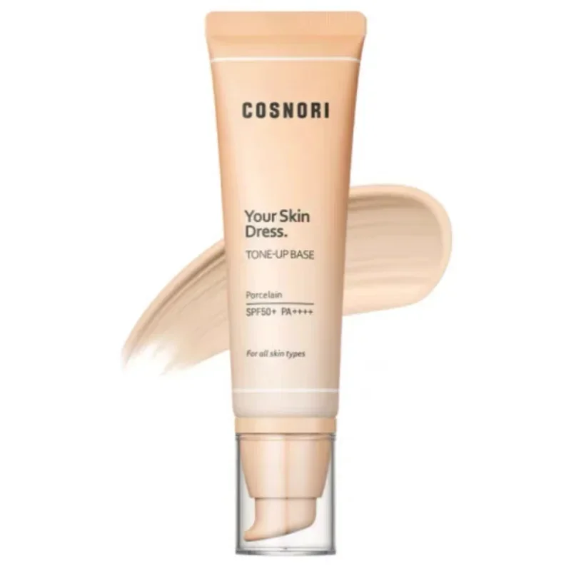 

Корейский тональный крем Cosnori Your Skin Dress Tone-up Base Cream 50мл с SPF50+PA+++, солнцезащитный, для безупречного сияния кожи, косметика для макияжа