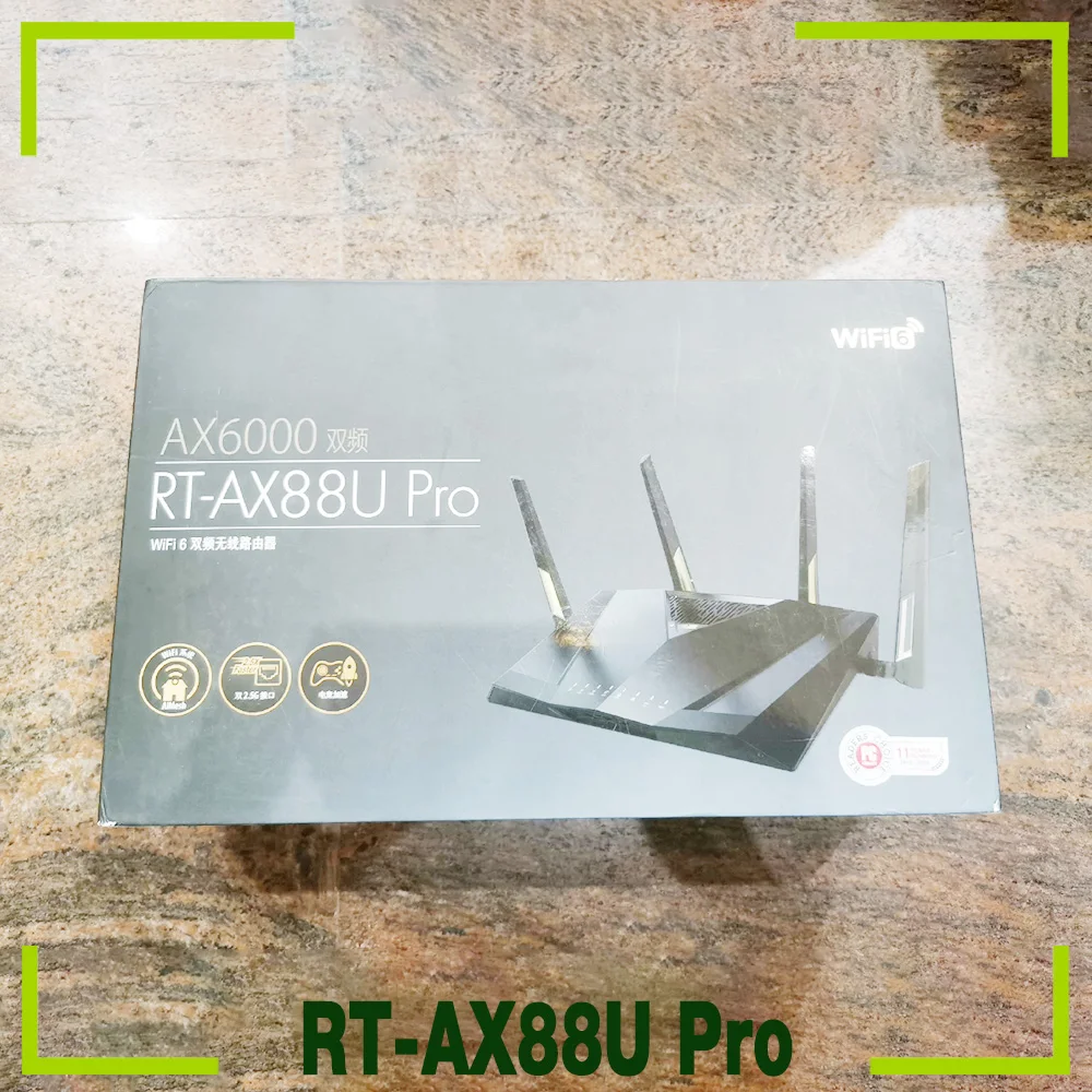 For ASUS RT-AX88U Pro Full Gigabit Gaming Wireless Router Wall Through Whole House WiFi6 Quad Core 2.0G