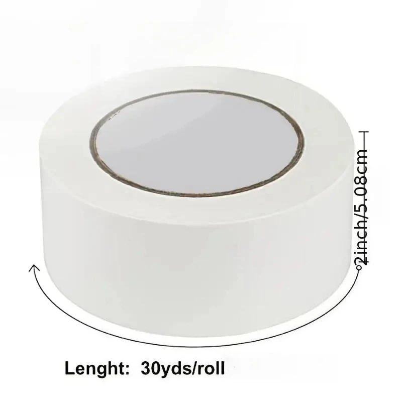 YITAPE Heavy Duty White Duct Tape 2 Inch X 30 Yards Strong Waterproof Cloth Repair Tape No Residue Easy Tear Industrial DIY