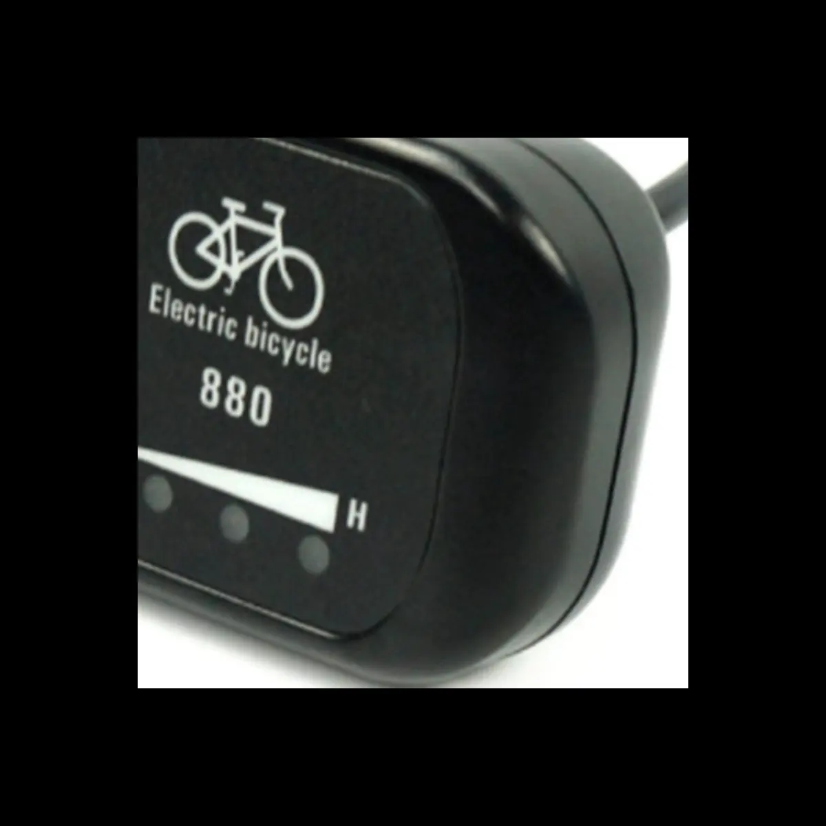 AD10 Electric Bicycle Display 36V 48V Ebike Ligent Control Panel Lcd Display LED880 Waterproof Controller for KT