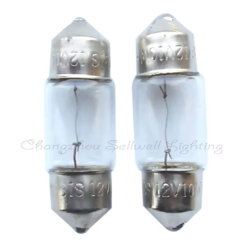 자동 램프 전구, 12V, 10W, 10x30, B145, 무료 배송 2025-03