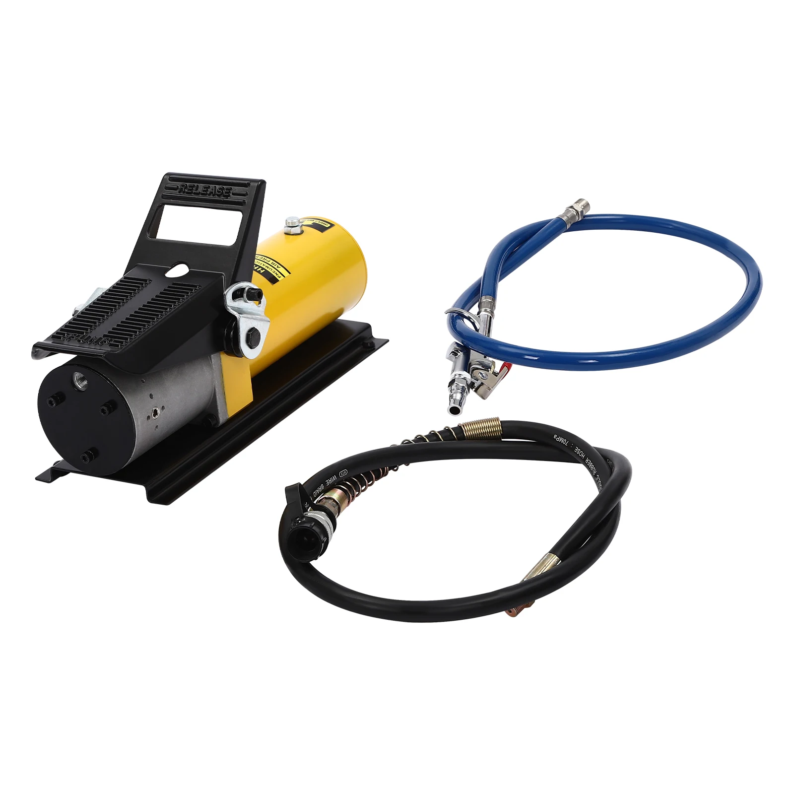 10000PSI Air Hydraulic Pump Pneumatic Hydraulic Pump Pneumatic-hydraulic pump Foot Pump ZG3/8  for  Air Compressor Lifting, Bend