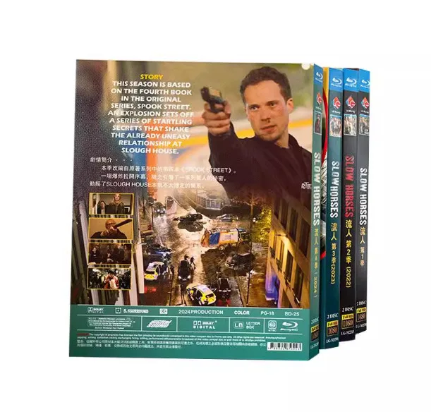 

Slow Horses Season 1-4 （2024）8-D Blu-ray disc