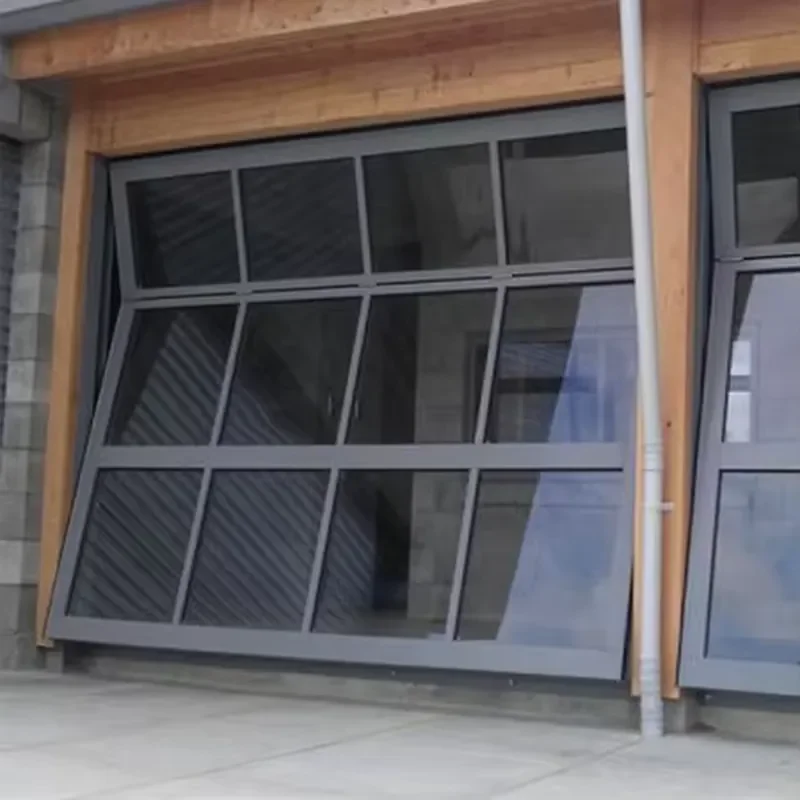 Top-tier High Quality Aluminum Electric Vertical Flip up Garage Door