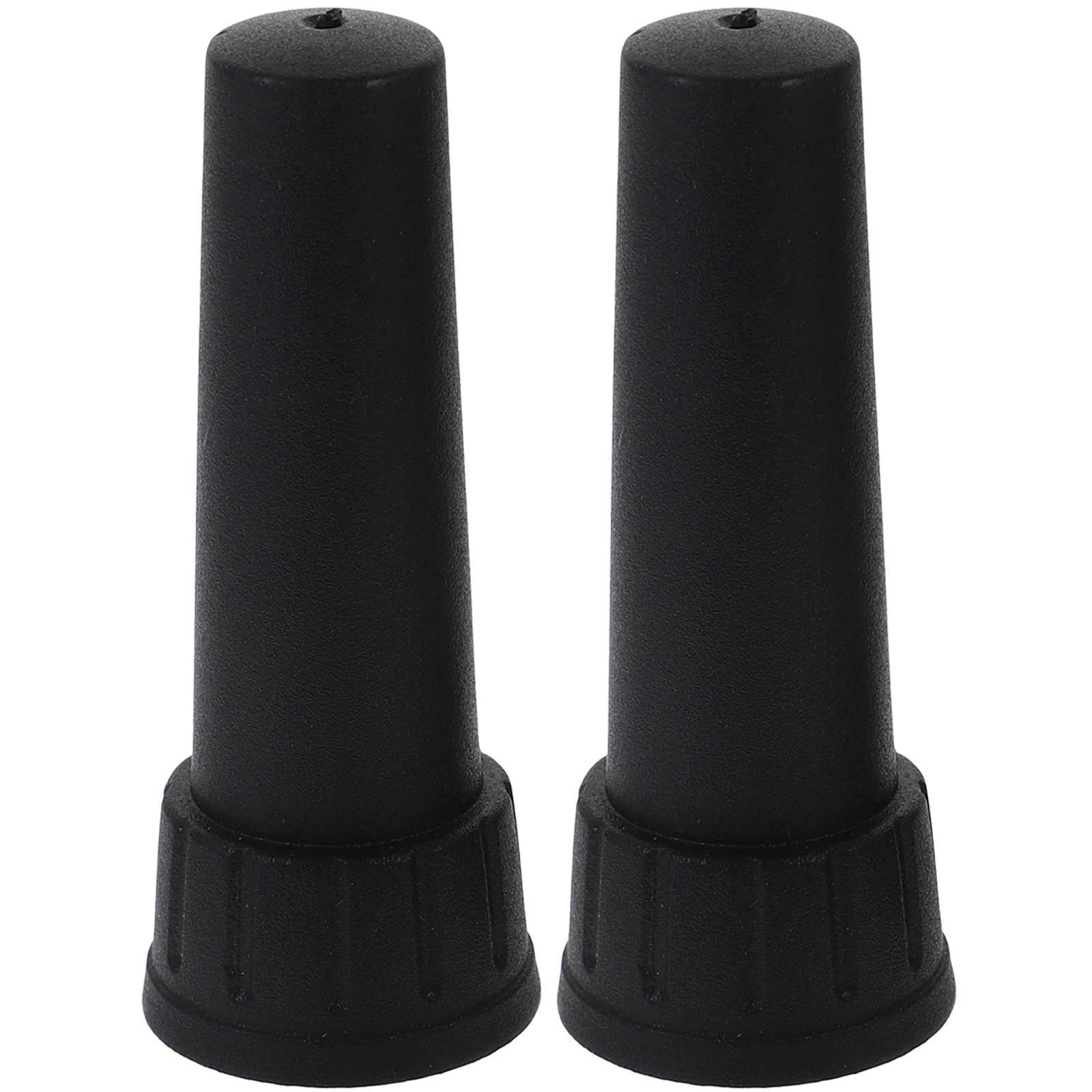 

2 Pcs Cane Umbrella Accessories Repair Professional Tips Protector Parts Tops Cover Caps Long Handle Pole