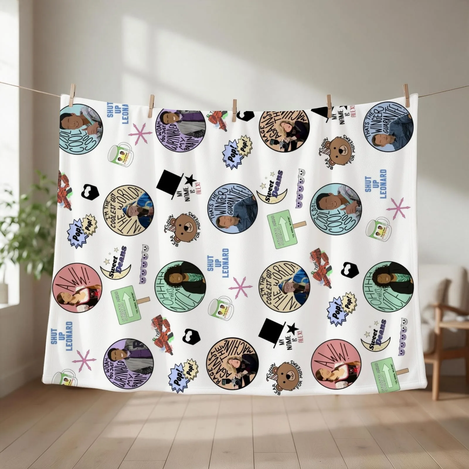 The ULTIMATE Community Package Throw Blanket couch cozy soft plush fuzzy picnic outdoor blanket