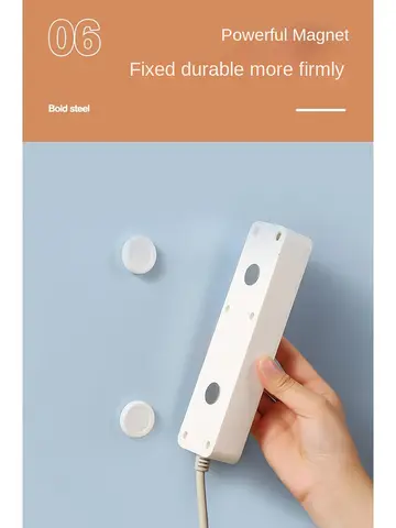 Magnetic Remote Control Holder Wall Mount Adhesive Remote Control Holder Strong Hold Tv Remote Holder for Home Office