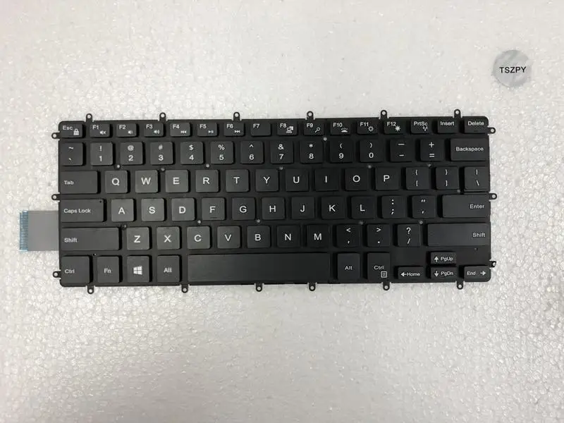 

US keyboard for Dell Inspiron 13-7380 7373 7370 7368 7378 3480 V5471 non backlit (not same as Latitude series)