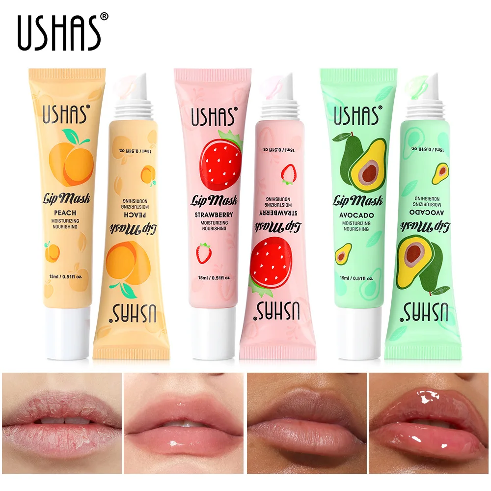 

Soft Tube Lip Mask Cross Border Ready Stock Lip Care Moisturizing for Dry Cracked Lips Overnight Repair Export