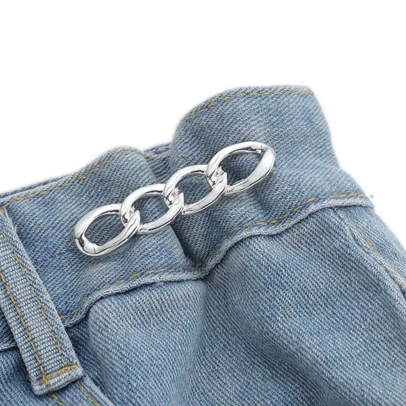 P88B Botón sujetador sujetador Ajusto hebilla jean Pins para jeans cintura para apretar