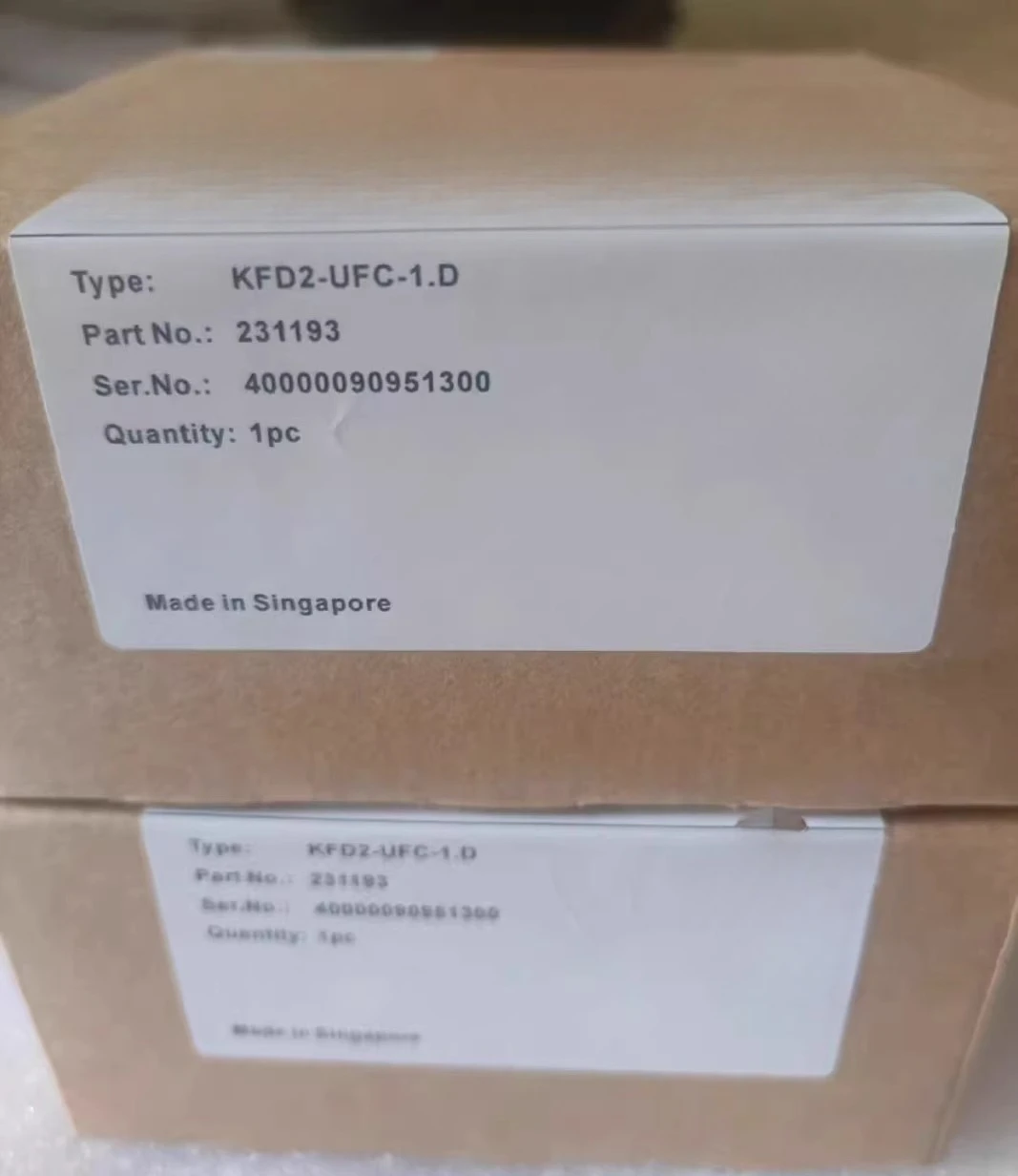 

2026 new Safety Barrier KFD2-UFC-1.D KFD2-UFC-EX1.D Brand new and genuine