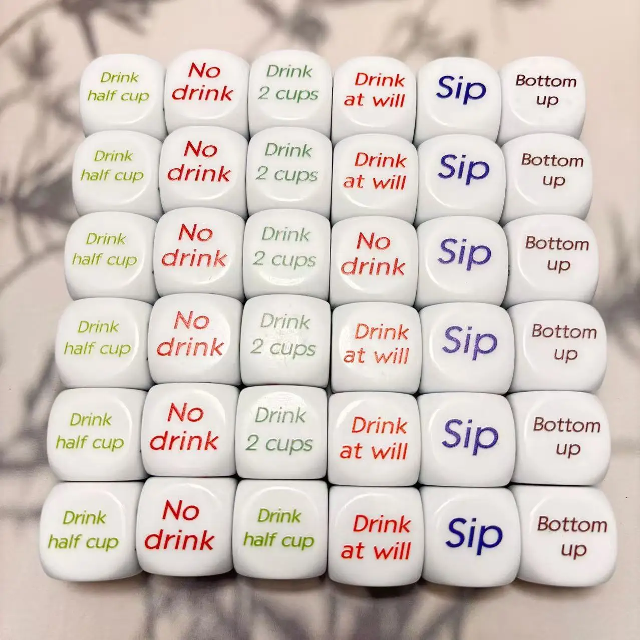 Personalized 6-Sided Dice, Home Decorations, High-Quality Exhibits, Souvenirs, Photo Props, Creative Gifts For Friends
