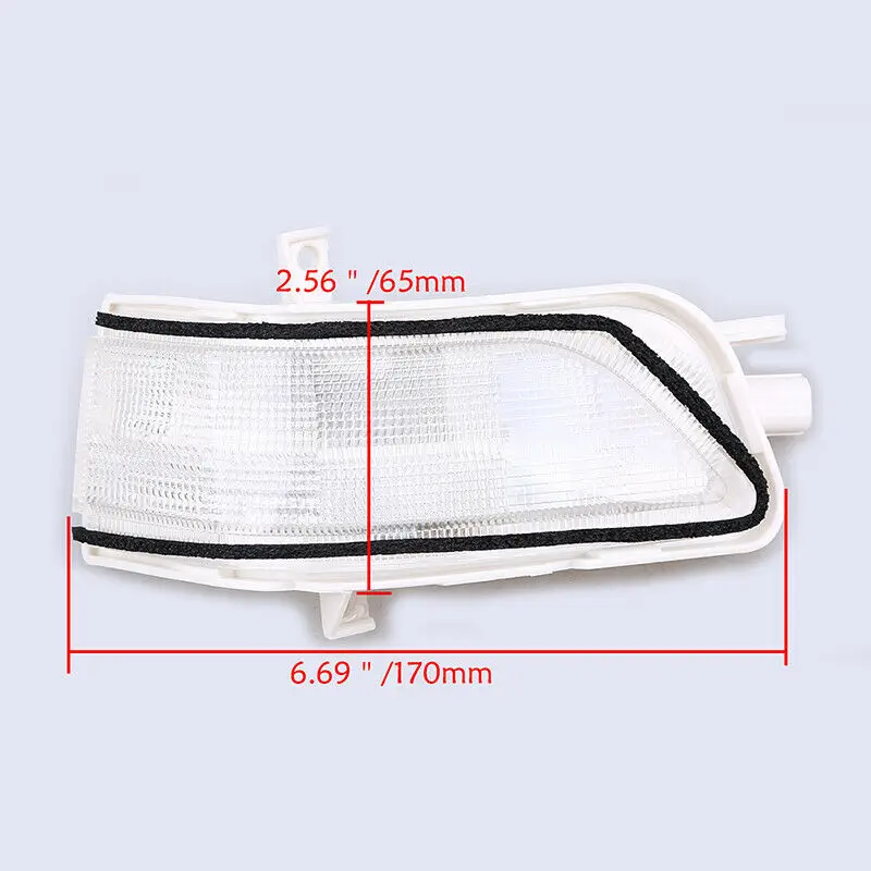 Car Left Side Rearview Mirror Turn Signal LED Light Rear View Repeater for HONDA CRV 2007-2011 Crosstour 2011-2016