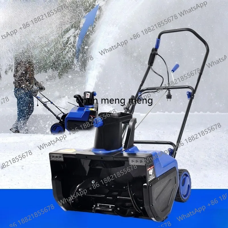 

Electric high-power hand-pushed snow blower small snow plow lithium battery snow thrower