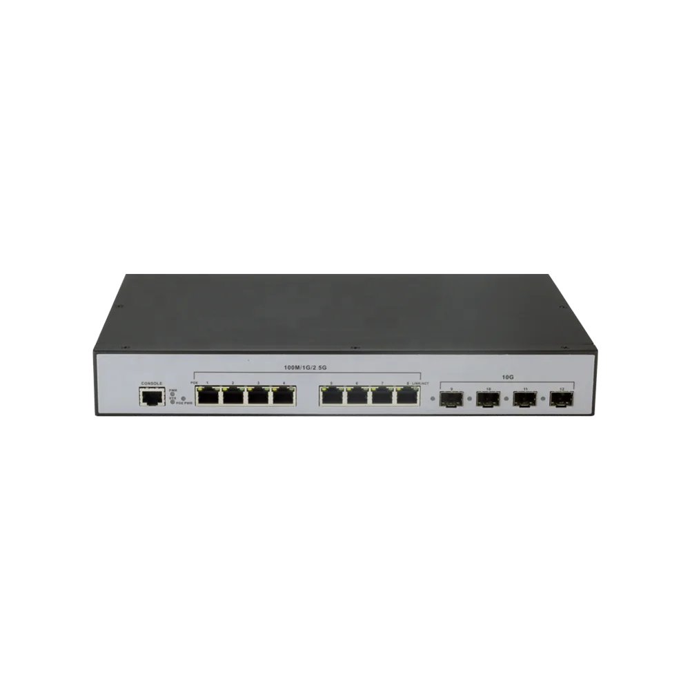 150W 8 Ports 2.5G Multi Gigabit Network Switches With 10G Uplinks For CCTV Network