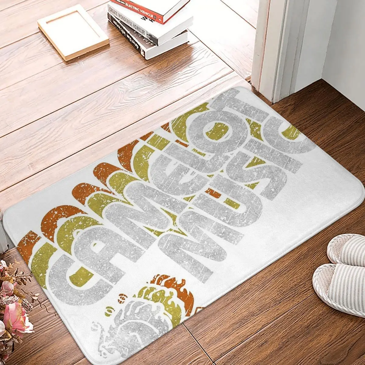 Camelot Music Records And Tapes Anti-slip Doormat Floor Mat Washable Carpet Rug for Kitchen Entrance Home Bedroom Footpad Mats