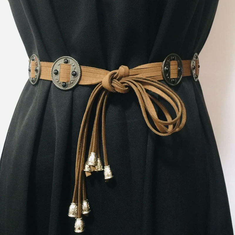 

Woven Belt Bohemian Waist Decoration Ethnic Style Belt Women's Belt Decoration Dress Casual Chain Waist 2024 New