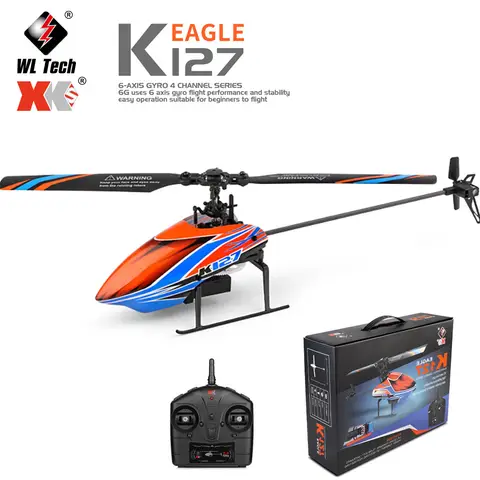 WLtoys K127 RC 헬리콥터 V911S 2.4G 무선 제어 비행기 원격 제어 비행기 6 Aixs 자이로 스코프 항공기 장난감 어린이를위한