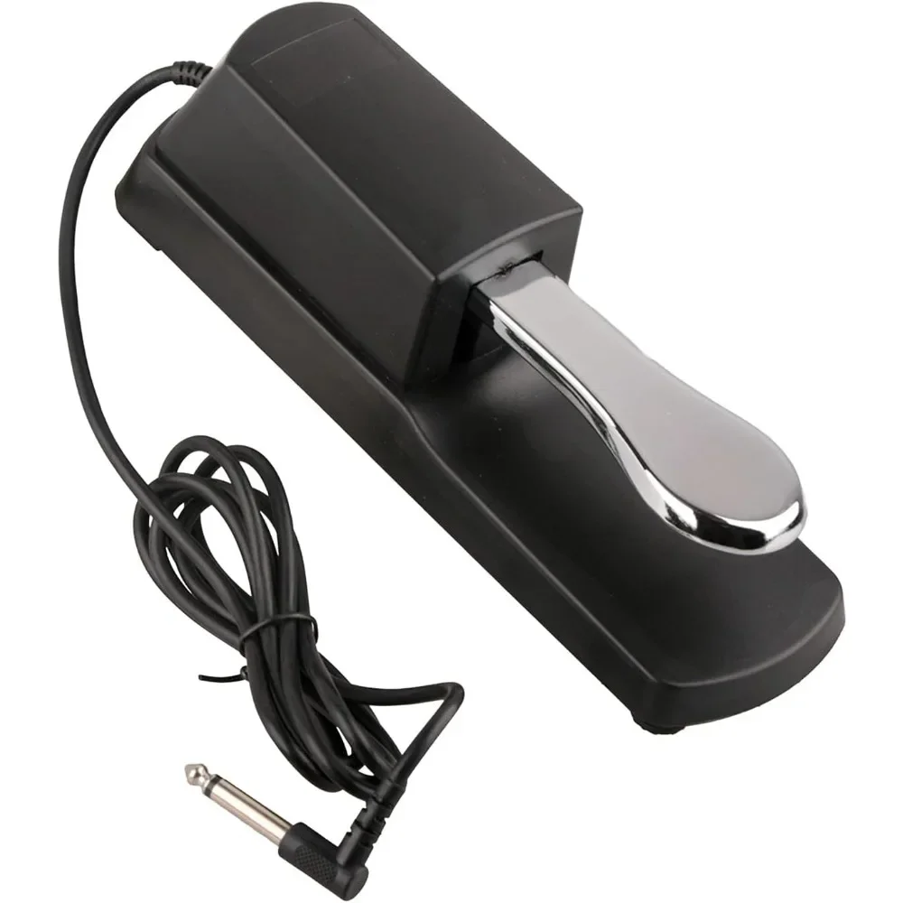 Sustain Pedal, Professional Damper Foot Pedal, Universal Piano Foot Pedal for Piano Midi Electronic Keyboards