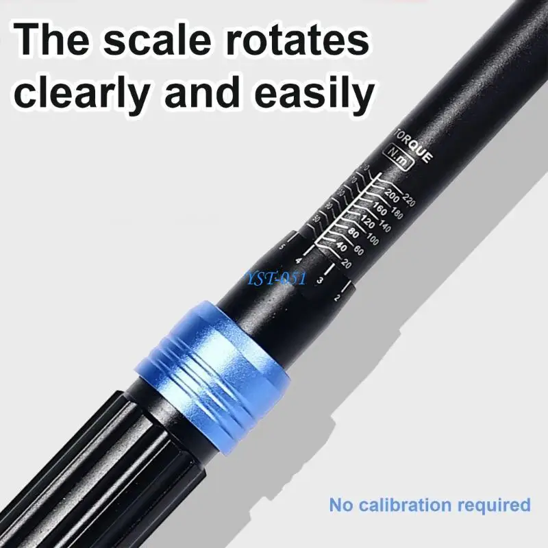 E15A Ferramenta chave torque aço resistência 5-25nm 5-60nm 20-220nm Planejada confortável para manutenção