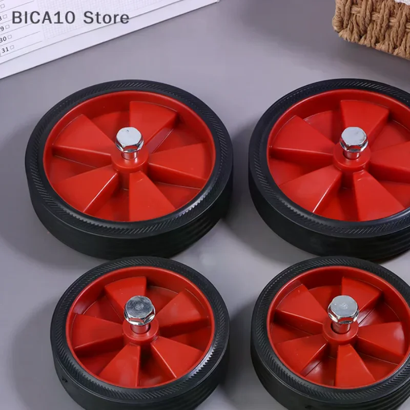 2Pcs Wheel Replacement Air Compressor 5/6 Inch Air Compressor Accessories Caster Wheels With Screws For Air Pumps Power Tool