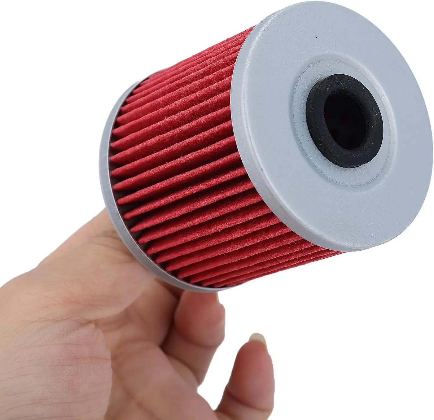 2PCS HF123 Oil Filter For Kawasaki KLR650 KLF220 KLF250 KLF300 KLF300A KLF300B KLF300C KLX250 KLX650A KLX650C KLX650D