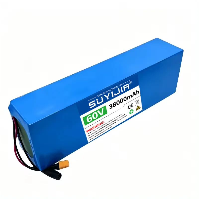 21700-16S4P 60V 38Ah Lithium-ion Rechargeable Battery Pack with BMS 0-3000W Suitable for High-power 67.2V Motorcycles/tricycles