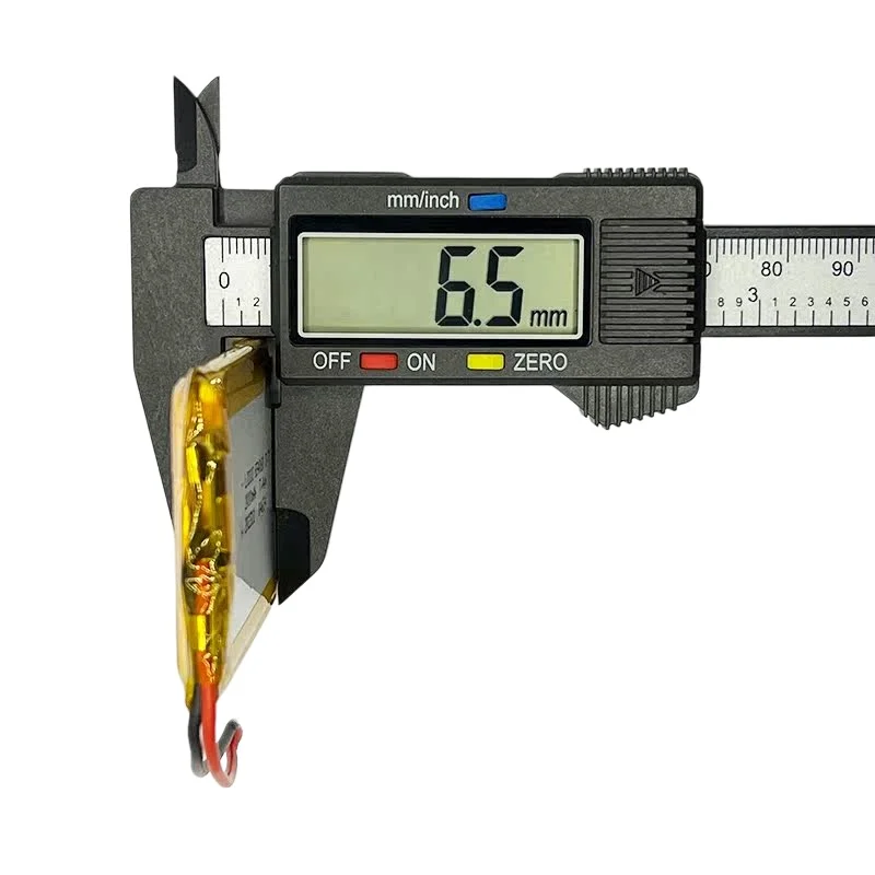 654060 3.7V 2000Mah Rechargeable Battery for ELECTRIC TOYS  DVD GPS MP4 SMART WATCH MP3 Lithium-ion Battery 654060