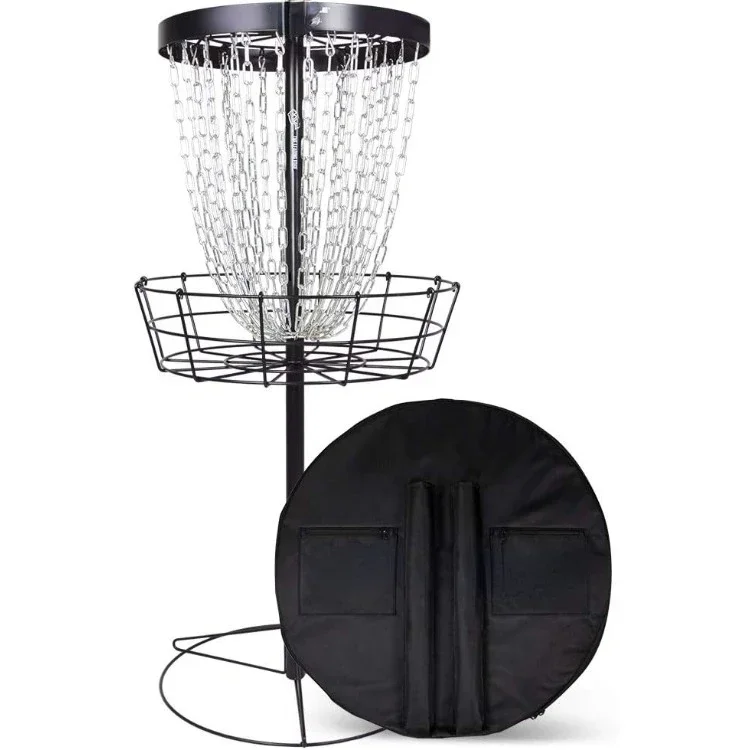 Black Hole Pro 24-Ketten-Disc-Golfkorb mit Transit tasche