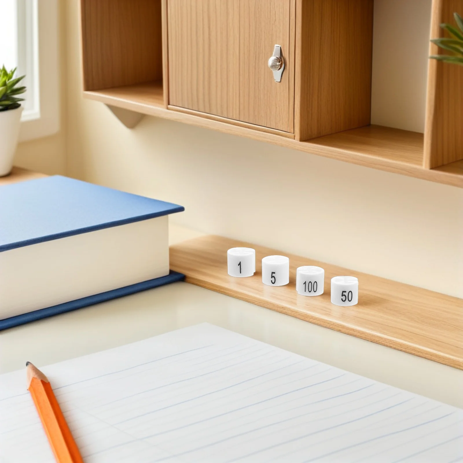 

100Pcs Clothes Hanger Marker Size Clips 1-100 Number Coding Tags Color Plastic Garment Size Markers Clothes Hanger Marker