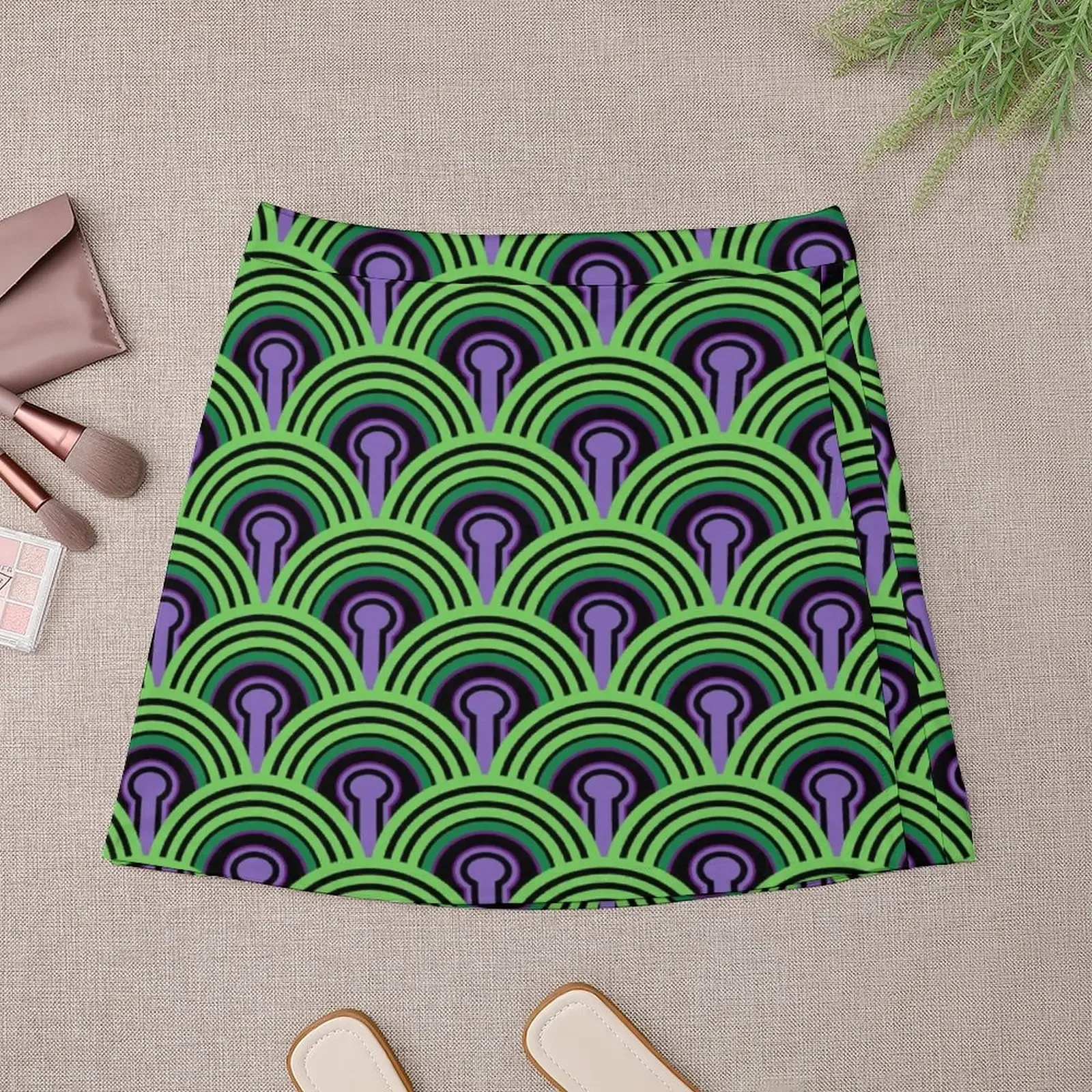 Room 237 Carpet Pattern Mini Skirt Women's skirts skorts for women korean style women clothing clothes Mini Skirt