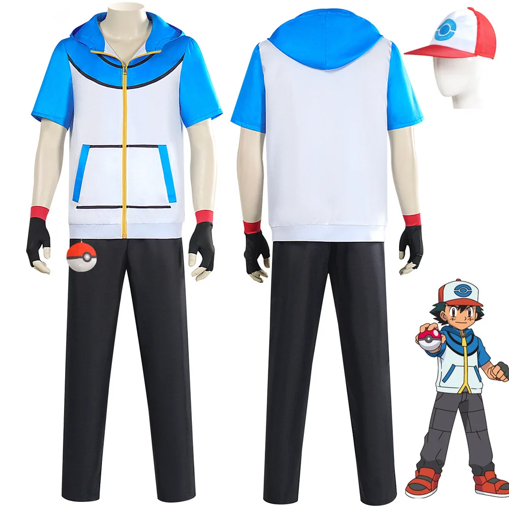 

Anime Pet Elf Baby Cos Costume Xiaozhi Cosplay Performance Costume Costume Set
