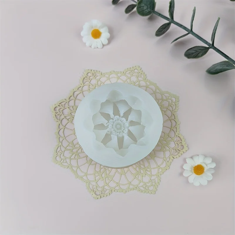 Flower Silicone Mold DIY Handmade Cake Baking Mold Home Decoration Soap, Candles, Gypsum Mold.