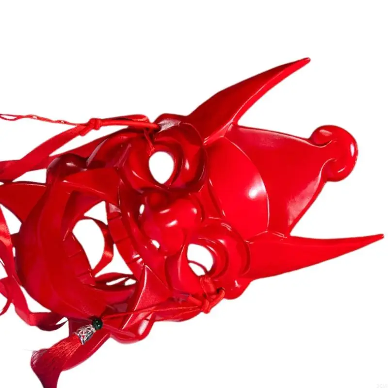 Dxae handbemalte Maske Halloween Cosplay Mask Kostüm Accessoire für Männer Frauen