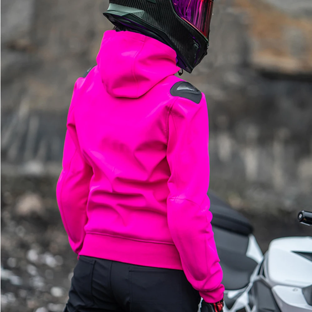 New Motorcycle Wear Women's Motorcycle Travel Anti-Fall Jacket Commuter Casual Motorcycle Wear Knight Warm Clothing Winter