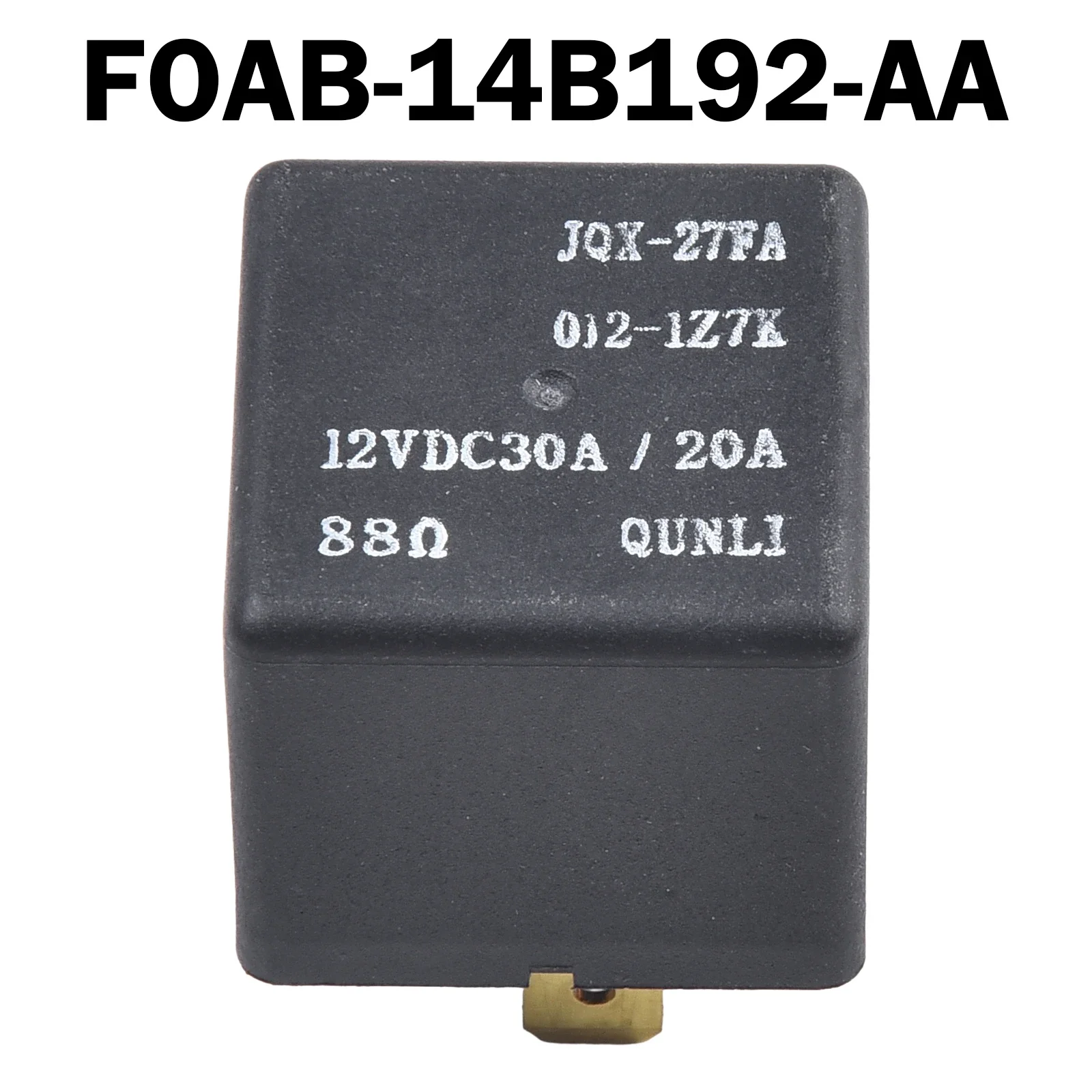 FOAB-14B192-AA For Ford Relay For Ford High Quality Black Brand New Parts FOAB-14B192-AA Fuel Pump Blower Relay