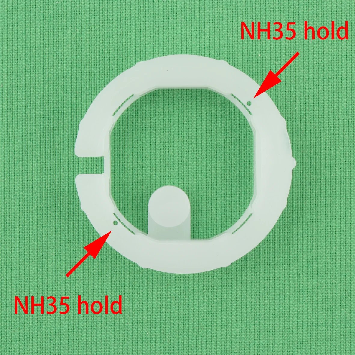 Watch Case Assembly Fit VH31 6P29 6PXX PE802 PE801 Movement, Rotatable Cola Ring, Movement Holder Supports NH35 Dial image 6