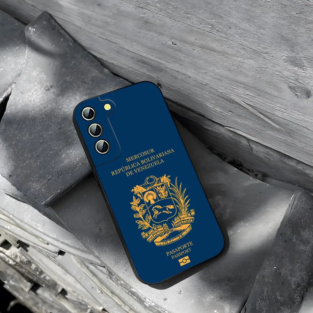 Venezuela Flag Passport Phone Case for Samsung Galaxy S23 S24 S21 S22 S20 Ultra Fe Plus A34 A54 A24 A52 A53 M54 Cover image 4
