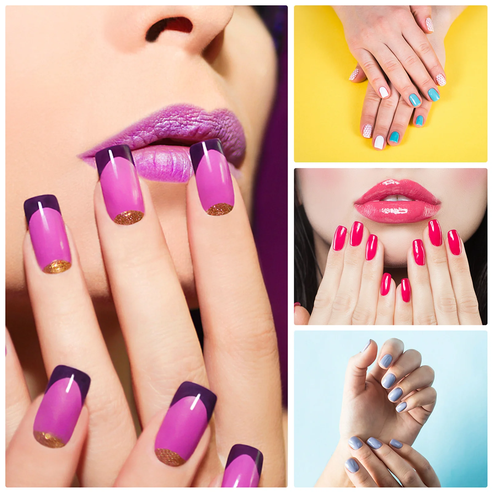 

100Pcs Stand for Nails Heavy Duty Nail Training Rack Perfect for Nail Artists Salons Schools Wholesale Display and