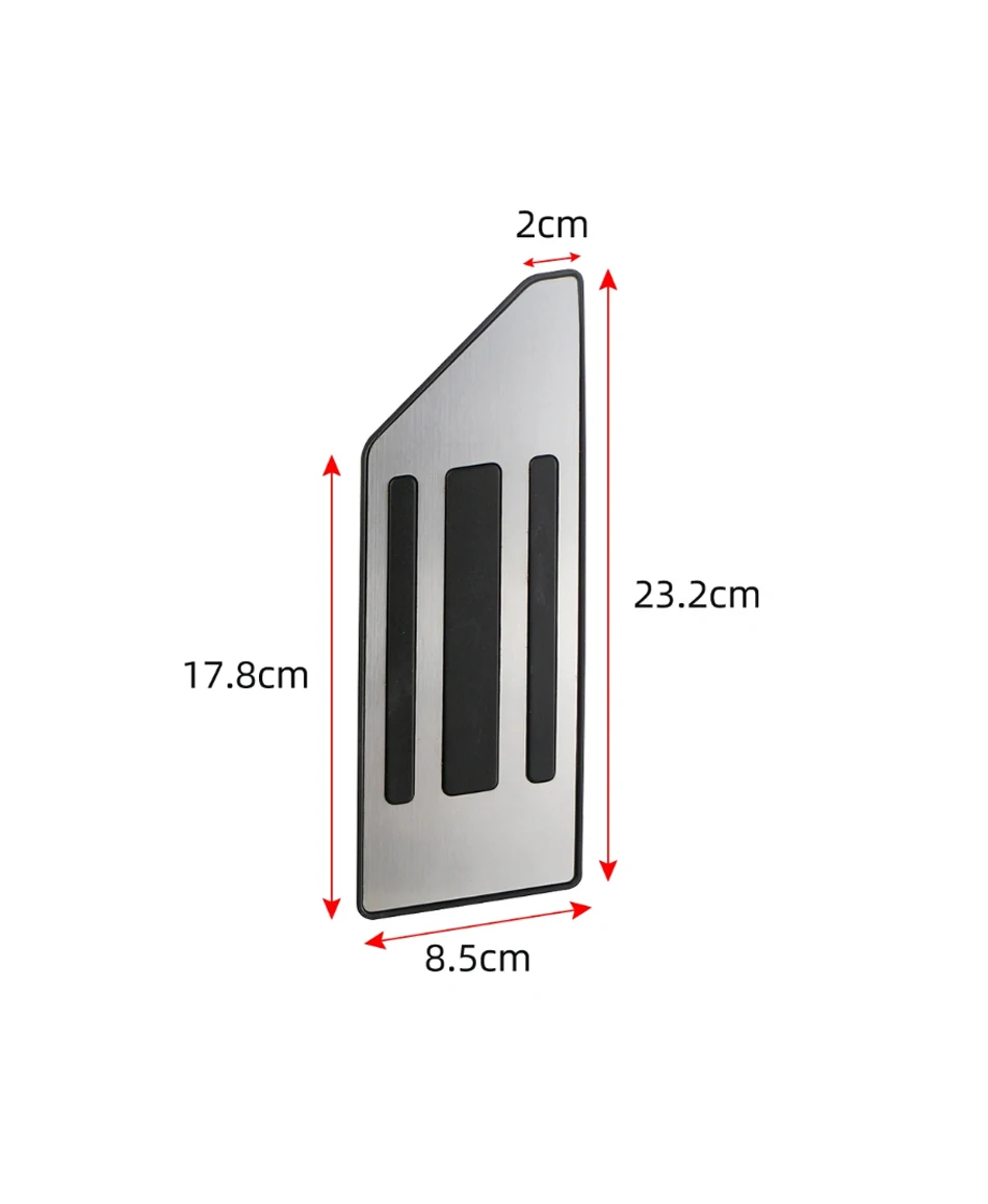 Auto Pedale Pads Pedal Abdeckung Für Peugeot 207 301 307 208 2008 308 408 für CITROEN C3 C4 für DS 3 4 6 DS3 DS4 DS6 – Detail 3