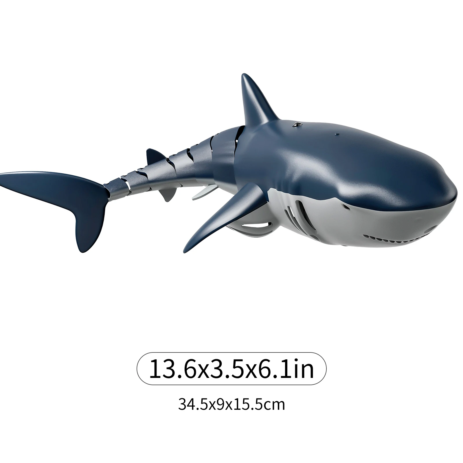 2.4G Remote Control Shark Toys Swimming Pool Bathroom Gift Remote Control Boat Toys Kids Boys Kids Cool Toys Shark Submarine