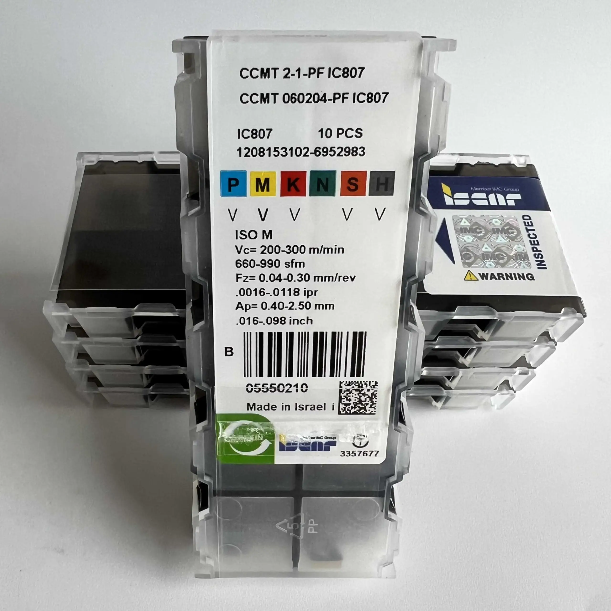 CCMT060204-PF IC807 /Original genuine CNC alloy blade 10 PCS