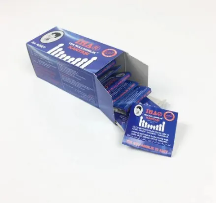 IIIA-cerillas de piedra de sangre desechables para detener el sangrado, corte de afeitado después de 24x20 para purgar la solución exacta, aparato de máquina de afeitar